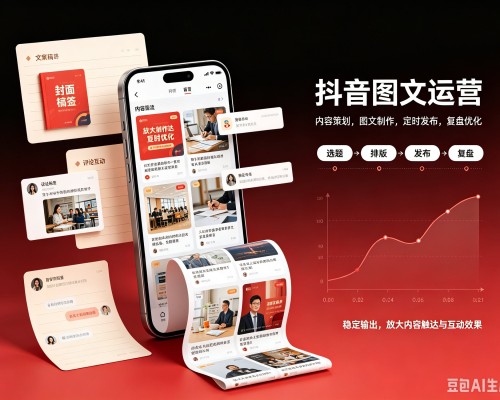 惠城抖音图文代运营服务